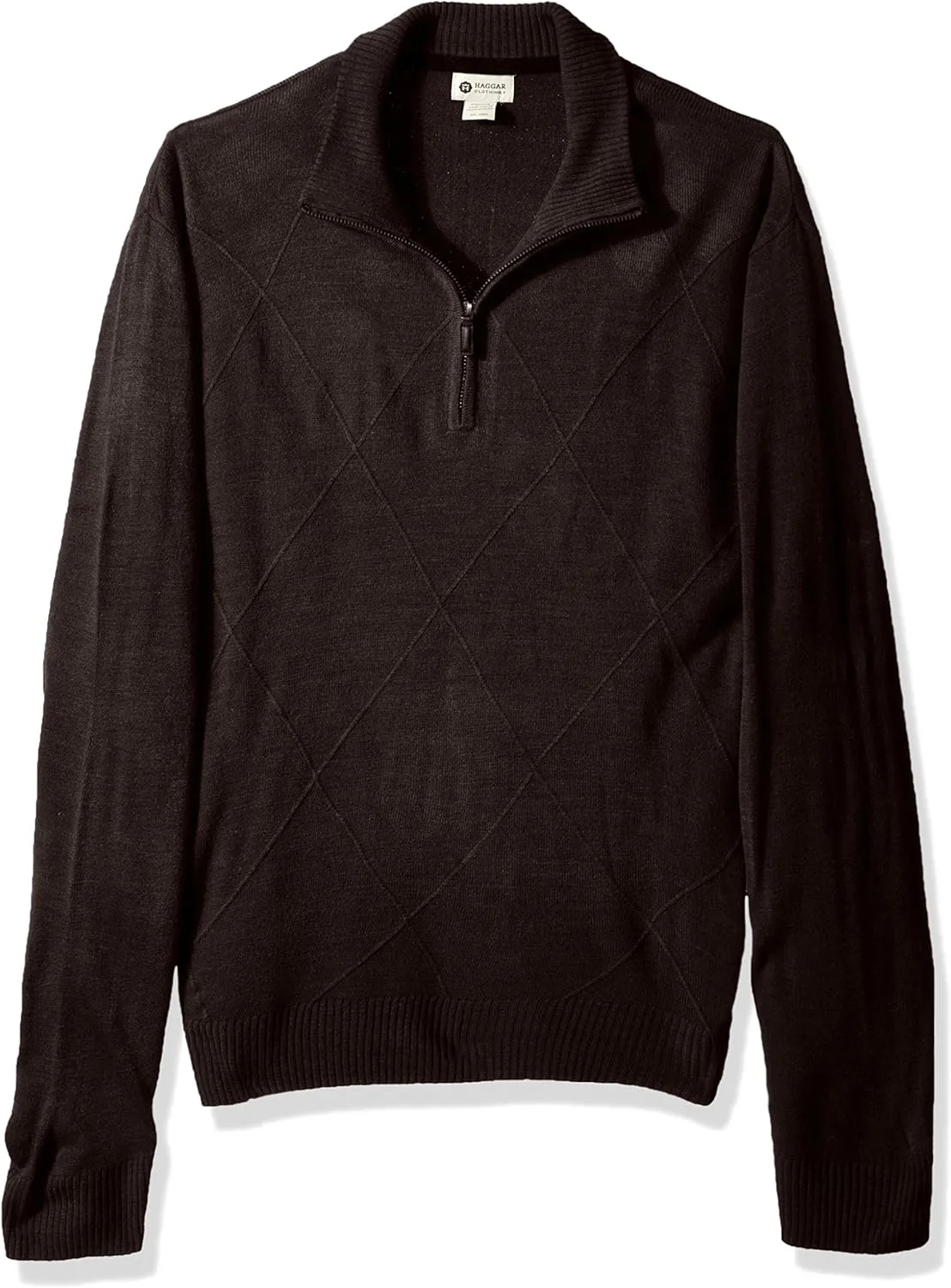 Мужской свитер Haggar Soft Acrylic Textured Diamond с молнией на 1/4
Мужской свитер Haggar Soft Acrylic Textured Diamond с молнией на 1/4