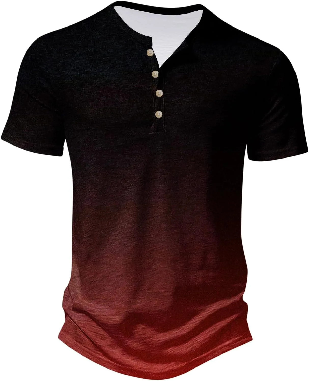 Футболка Henley с коротким рукавом и градиентом
Футболка Henley с коротким рукавом и градиентом