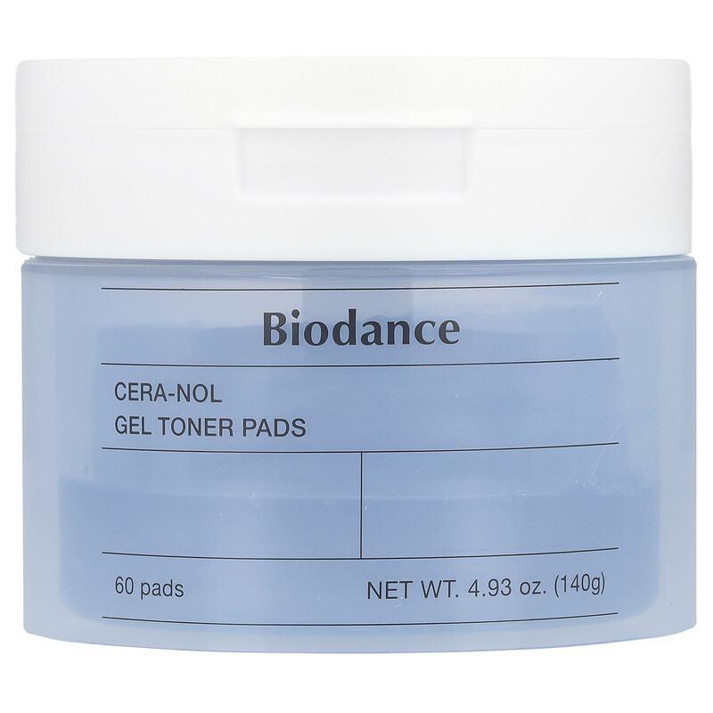 Biodance, Гелевые диски с тонером Cera-Nol, 60 шт. 
Biodance, Гелевые диски с тонером Cera-Nol, 60 шт.