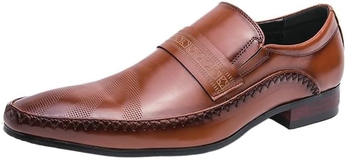 Мужские повседневные кожаные туфли, деловые кожаные оксфорды-лоферы, с проскальзанием, с остроконечным носком, дышащие, для вождения, комфортные, для вечеринок и свадеб Zestrelax, коричневый
Мужские повседневные кожаные туфли, деловые кожаные оксфорды-лоферы, с проскальзанием, с остроконечным носком, дышащие, для вождения, комфортные, для вечеринок и свадеб Zestrelax, коричневый