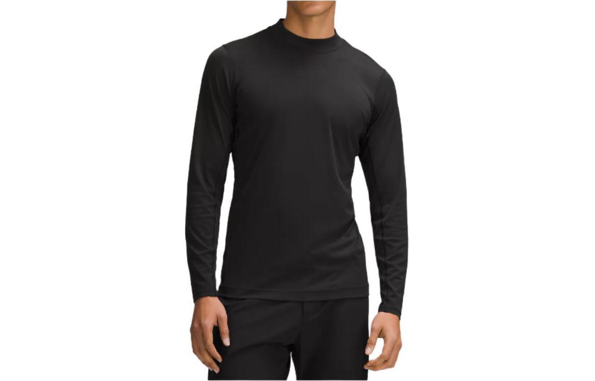 Мужская базовая футболка для гольфа с длинными рукавами и высоким воротником Lululemon, черный
Мужская базовая футболка для гольфа с длинными рукавами и высоким воротником Lululemon, черный