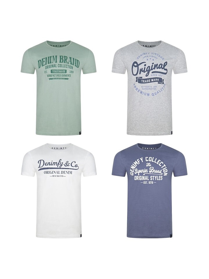 Футболка DENIMFY, разноцветный
Футболка DENIMFY, разноцветный