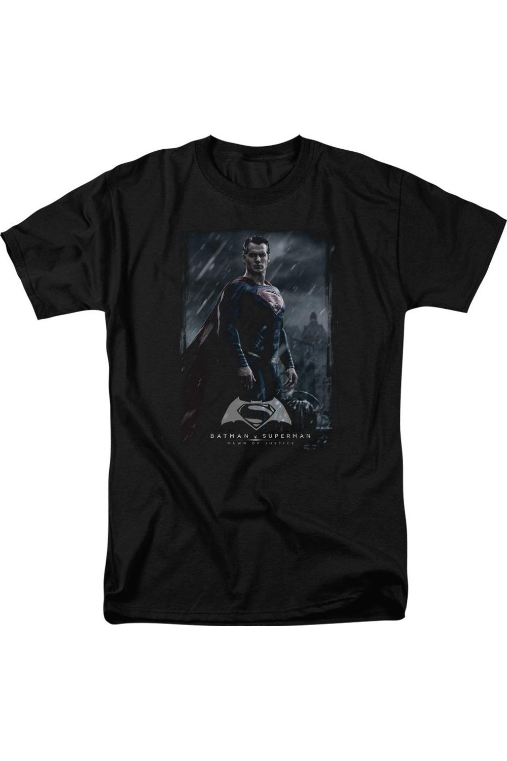 Футболка с коротким рукавом для взрослых с изображением супергероя Бэтмена против Супермена Gildan, черный
Футболка с коротким рукавом для взрослых с изображением супергероя Бэтмена против Супермена Gildan, черный