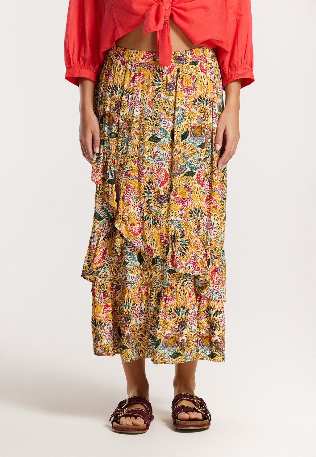 Юбка А-силуэта Shiwi, мультиколор
Юбка А-силуэта Shiwi, мультиколор