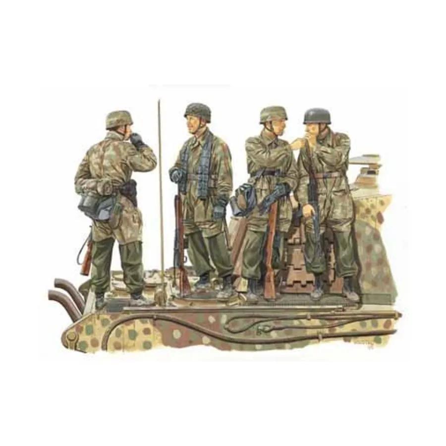 3-я дивизия Fallschirmjager, Арденны, 1944 год, часть 2, Dragon Models - '39 to '45 Series - Germany (1:35)
3-я дивизия Fallschirmjager, Арденны, 1944 год, часть 2, Dragon Models - '39 to '45 Series - Germany (1:35)