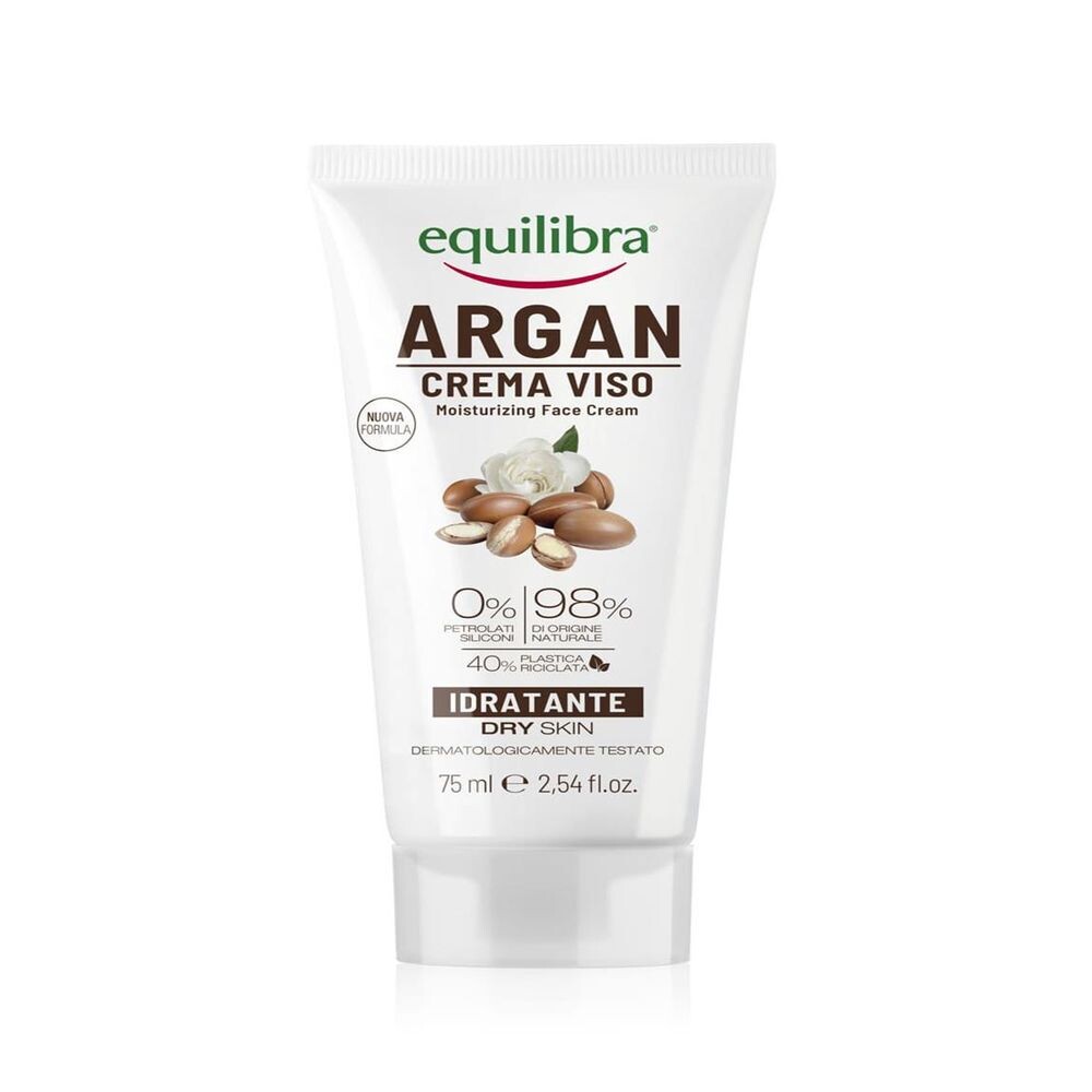 Увлажняющий крем для ухода за лицом Crema facial hidratante de argán Equilibra, 75 мл
Увлажняющий крем для ухода за лицом Crema facial hidratante de argán Equilibra, 75 мл