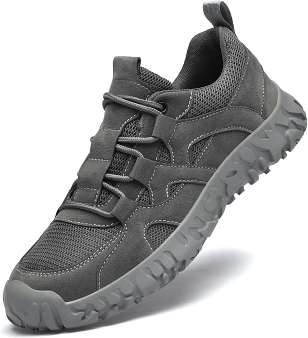 Мужские водонепроницаемые походные кроссовки с антискользящей подошвой, амортизацией и комфортом, повседневные модные кроссовки для мужчин Abborora, серый
Мужские водонепроницаемые походные кроссовки с антискользящей подошвой, амортизацией и комфортом, повседневные модные кроссовки для мужчин Abborora, серый