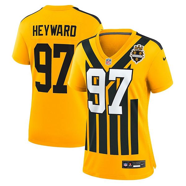 Женская футболка Cameron Heyward Pittsburgh Steelers золотая альтернативная 1933 Nike, Золотой, Женская футболка Cameron Heyward Pittsburgh Steelers золотая альтернативная 1933 Nike
Женская футболка Cameron Heyward Pittsburgh Steelers золотая альтернативная 1933 Nike, Золотой, Женская футболка Cameron Heyward Pittsburgh Steelers золотая альтернативная 1933 Nike