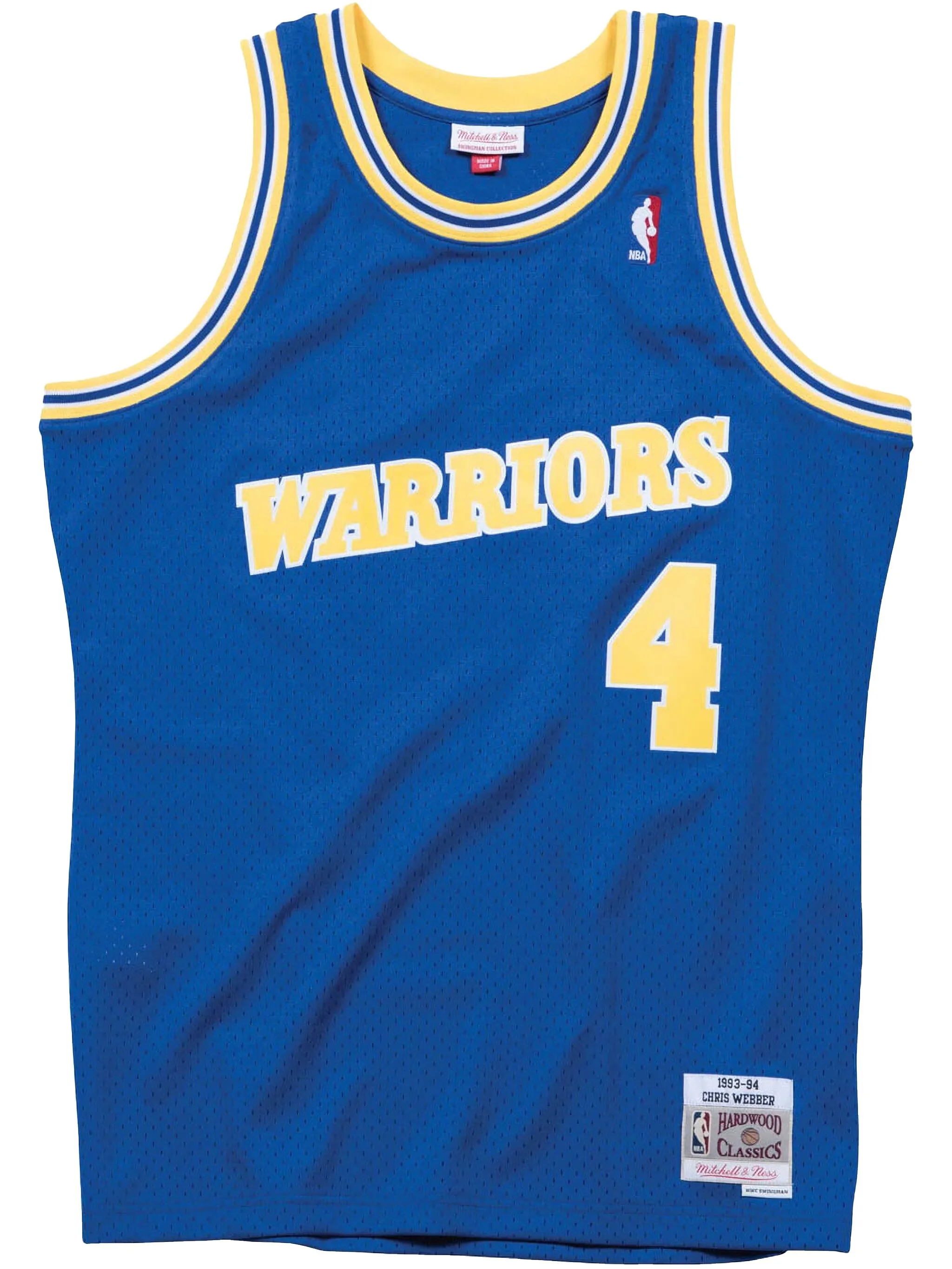Топ NBA Swingman Warriors Road 93-04 Webber Mitchell & Ness, синий
Топ NBA Swingman Warriors Road 93-04 Webber Mitchell & Ness, синий