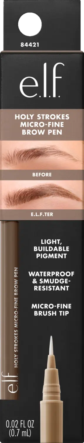 Карандаш для бровей e.l.f. Cosmetics Holy Strokes Brow Pen Soft Brown
Карандаш для бровей e.l.f. Cosmetics Holy Strokes Brow Pen Soft Brown