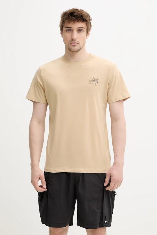 Хлопковая футболка PAX Solid, бежевый
Хлопковая футболка PAX Solid, бежевый