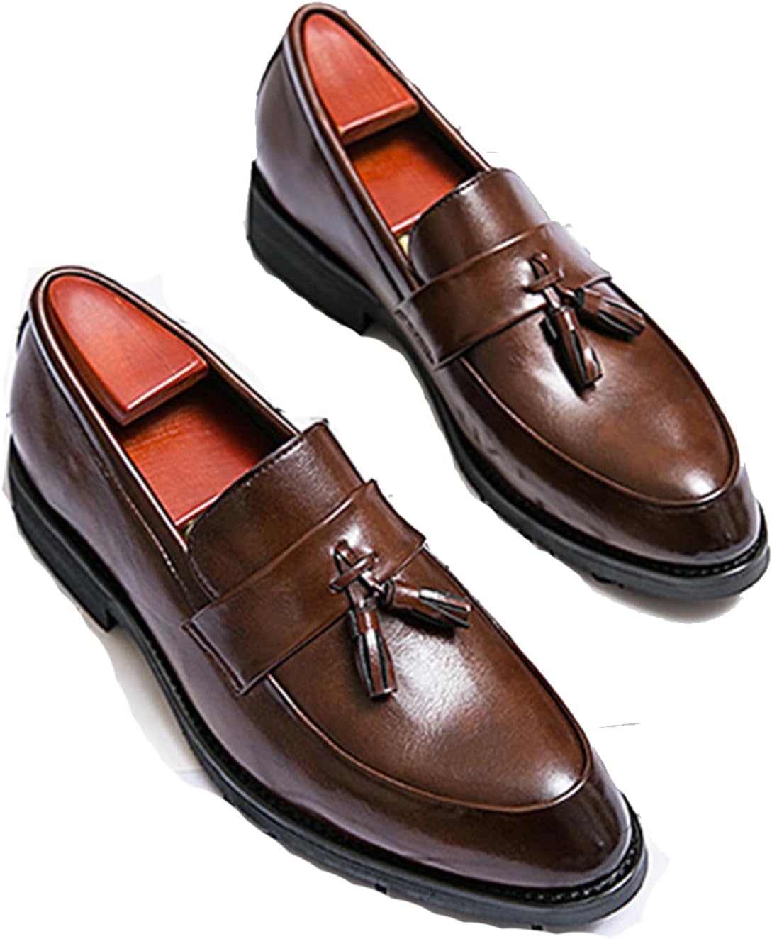 Мужские лоферы KSEDT с кисточками, удобные модные дышащие туфли без шнурков, классические деловые, повседневные, смокинговые, свадебные и туфли, коричневый
Мужские лоферы KSEDT с кисточками, удобные модные дышащие туфли без шнурков, классические деловые, повседневные, смокинговые, свадебные и туфли, коричневый