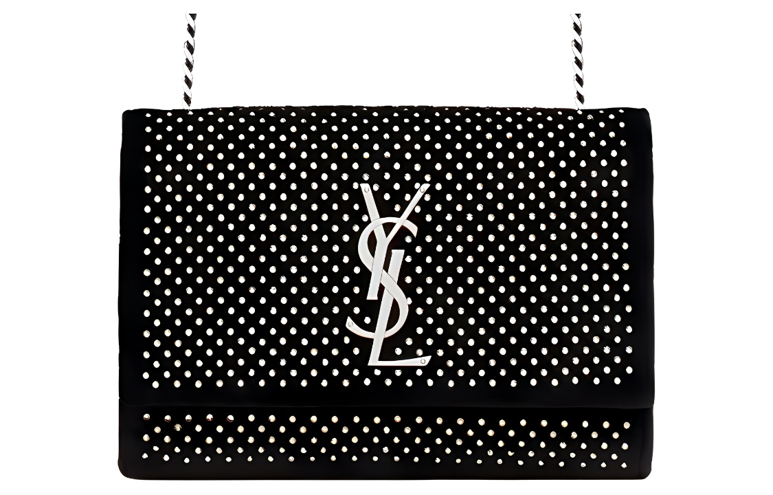 SAINT LAURENT Кожаная сумка через плечо с цепочкой и искусственными кристаллами маленького размера черный
SAINT LAURENT Кожаная сумка через плечо с цепочкой и искусственными кристаллами маленького размера черный