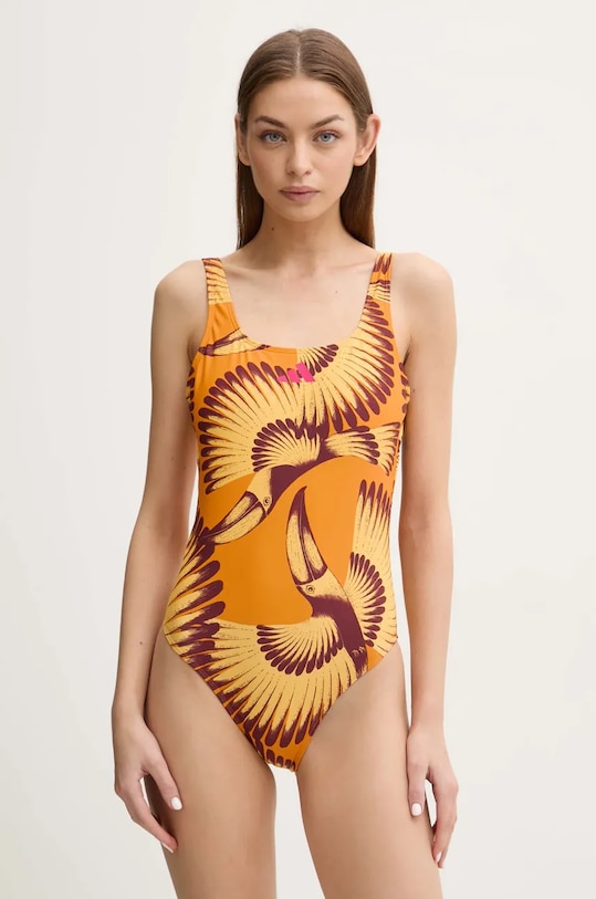 Цельный купальник X Farm Rio Adidas Performance, оранжевый
Цельный купальник X Farm Rio Adidas Performance, оранжевый