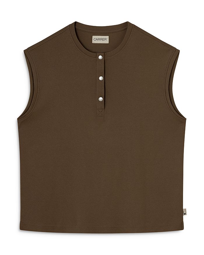 Хенли-майка CARRER, коричневый
Хенли-майка CARRER, коричневый