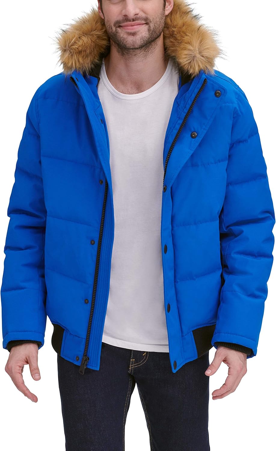 Мужская стеганая куртка-бомбер Tommy Hilfiger Arctic Cloth (стандартная и для больших и высоких), Atlantis Blue
Мужская стеганая куртка-бомбер Tommy Hilfiger Arctic Cloth (стандартная и для больших и высоких), Atlantis Blue