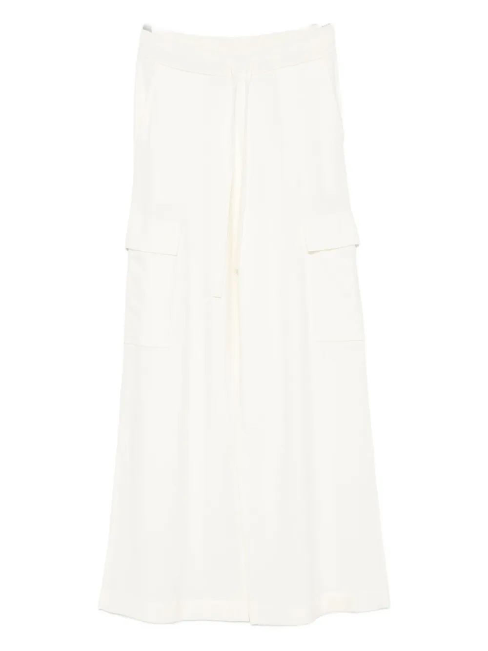 Брюки с завязками на карманах P.A.R.O.S.H., белый
Брюки с завязками на карманах P.A.R.O.S.H., белый