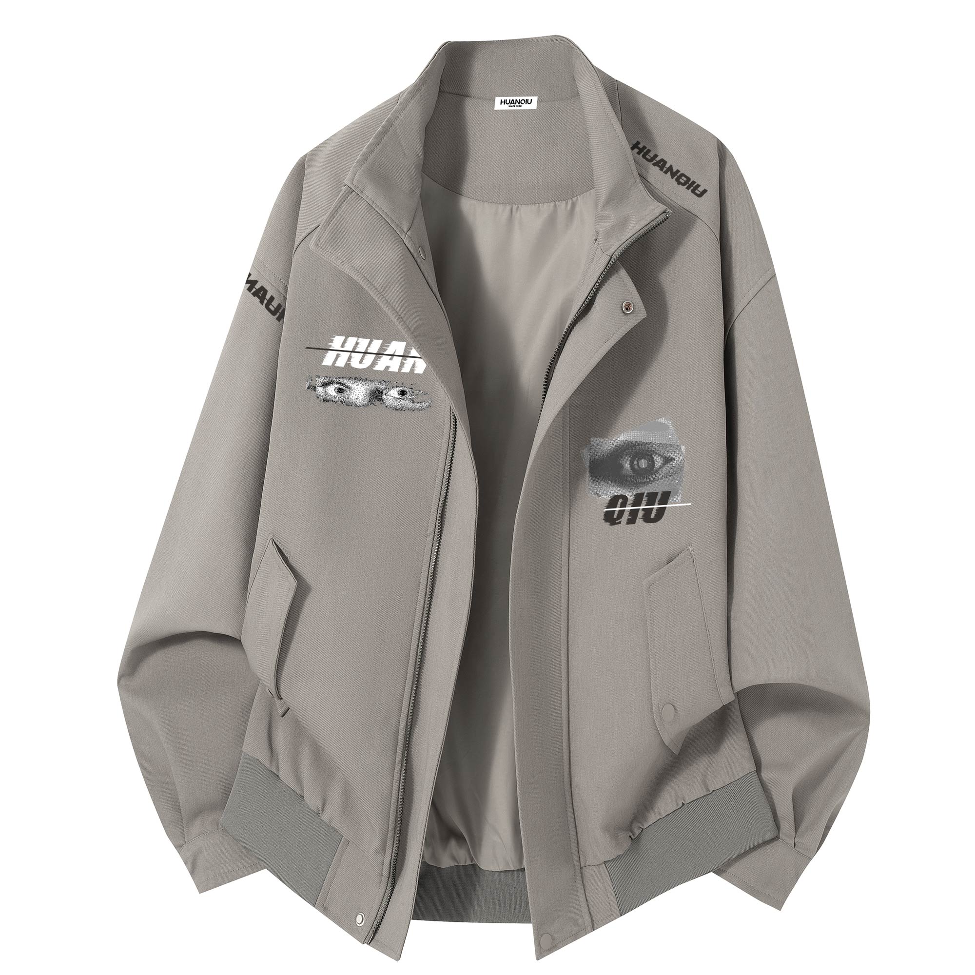 Куртка Unisex Stand Collar Moderate HUANQIU, хаки
Куртка Unisex Stand Collar Moderate HUANQIU, хаки