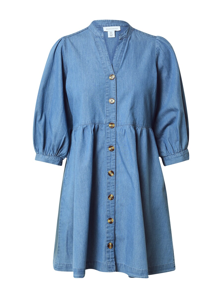 Платье рубашка Warehouse Shirt Dress, синий деним
Платье рубашка Warehouse Shirt Dress, синий деним