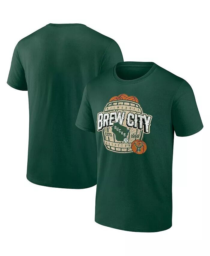 Мужская зеленая футболка Hunter Milwaukee Bucks Brew City Hometown Collection Fanatics
Мужская зеленая футболка Hunter Milwaukee Bucks Brew City Hometown Collection Fanatics