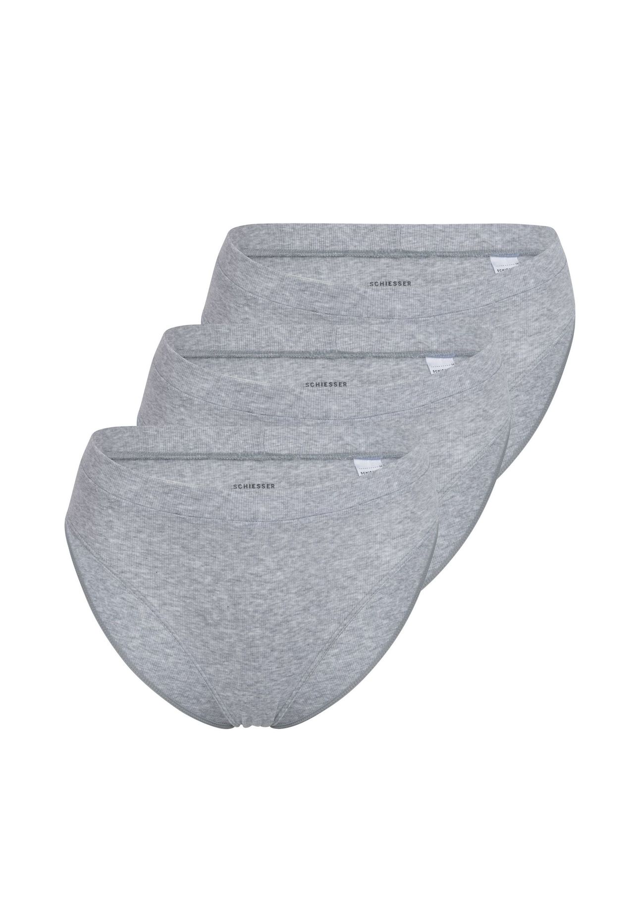Набор трусов Rio, 3 шт Pure Rib SCHIESSER, цвет Grau Melange
Набор трусов Rio, 3 шт Pure Rib SCHIESSER, цвет Grau Melange