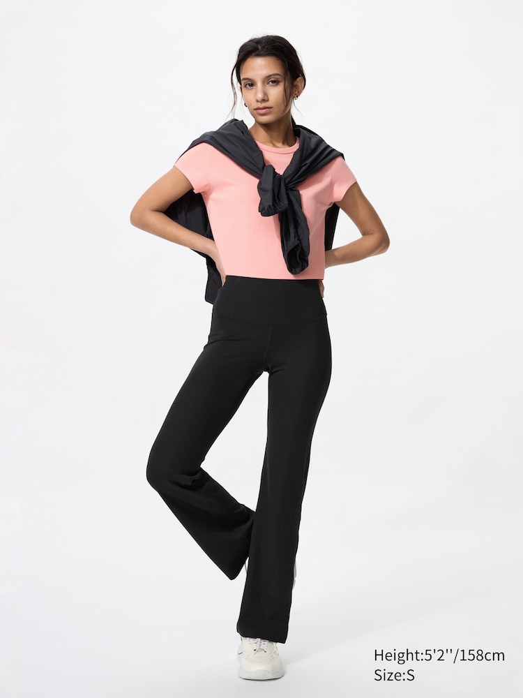 Леггинсы airism soft ribbed flare короткие Uniqlo, цвет 09 черный
Леггинсы airism soft ribbed flare короткие Uniqlo, цвет 09 черный