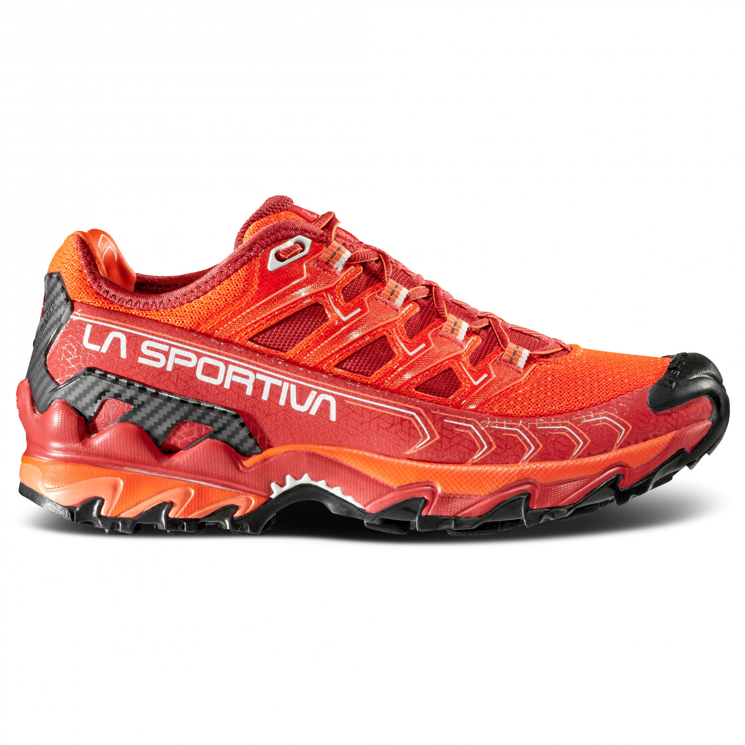 Кроссовки для бега по пересеченной местности La Sportiva Women's Ultra Raptor II, цвет Cherry Tomato/Velvet 
Кроссовки для бега по пересеченной местности La Sportiva Women's Ultra Raptor II, цвет Cherry Tomato/Velvet