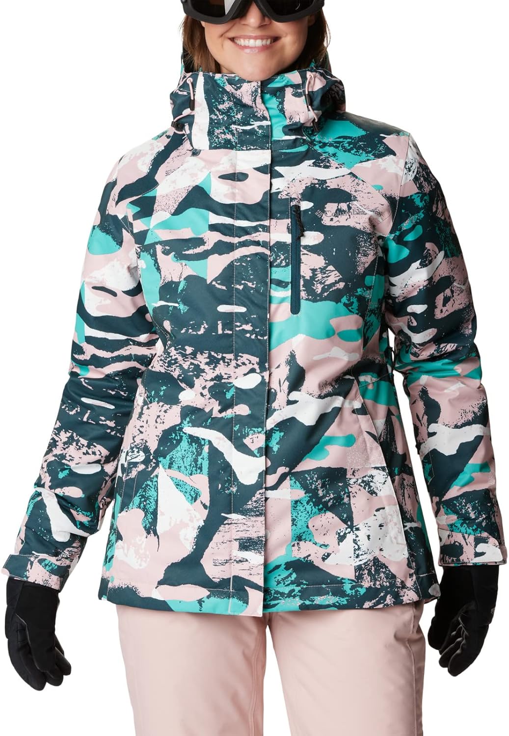 Columbia Women’s Whirlibird IV Interchange зимняя куртка, водонепроницаемая и дышащая, Dusty Pink Geoglacial Print
Columbia Women’s Whirlibird IV Interchange зимняя куртка, водонепроницаемая и дышащая, Dusty Pink Geoglacial Print