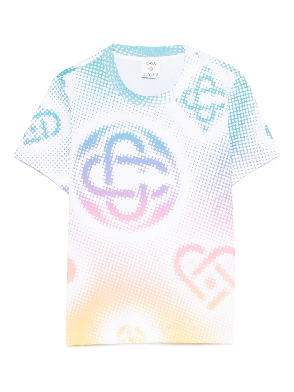 Футболка с полутоновым логотипом Casablanca, белый
Футболка с полутоновым логотипом Casablanca, белый