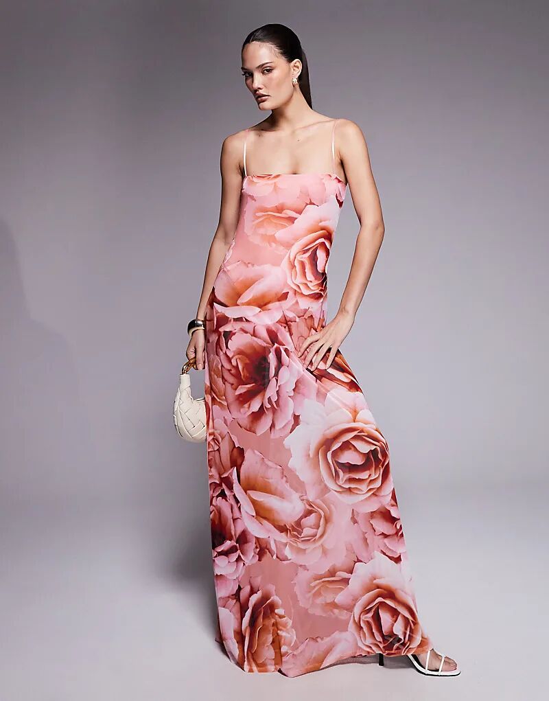 Платье-боди макси из прозрачной сетки AFRM Shea в персиково-розовом цвете
Платье-боди макси из прозрачной сетки AFRM Shea в персиково-розовом цвете