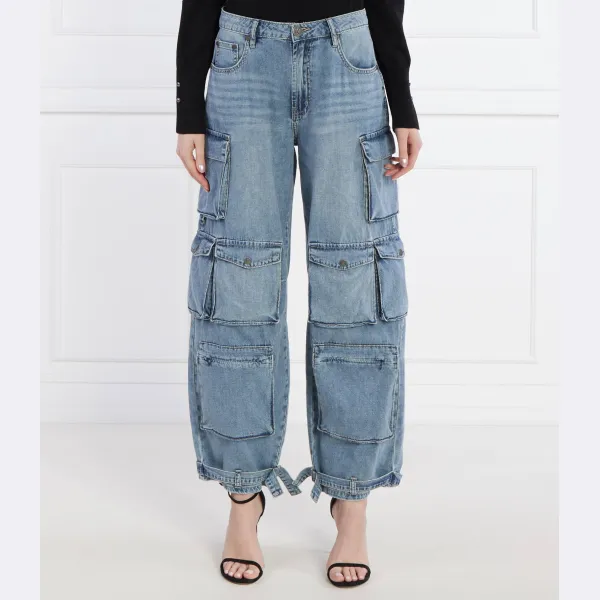 Pacifica эпические джинсы карго свободного кроя высокая талия One Teaspoon, синий
Pacifica эпические джинсы карго свободного кроя высокая талия One Teaspoon, синий