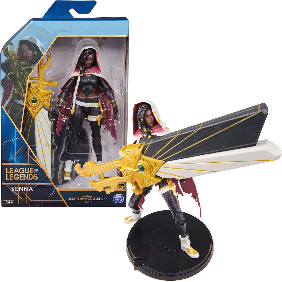 Подвижная фигурка League Of Legends Senna Spin Master
Подвижная фигурка League Of Legends Senna Spin Master