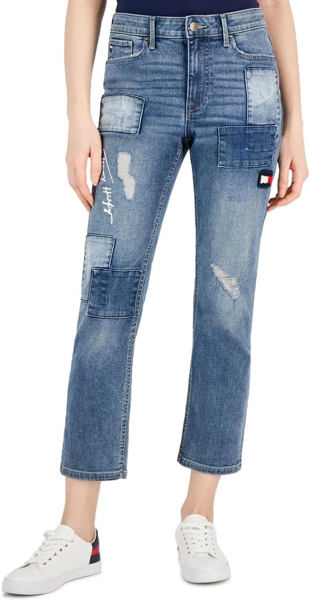 Женские джинсы Tribeca в стиле пэчворк по щиколотку Tommy Hilfiger, Payton Wash
Женские джинсы Tribeca в стиле пэчворк по щиколотку Tommy Hilfiger, Payton Wash