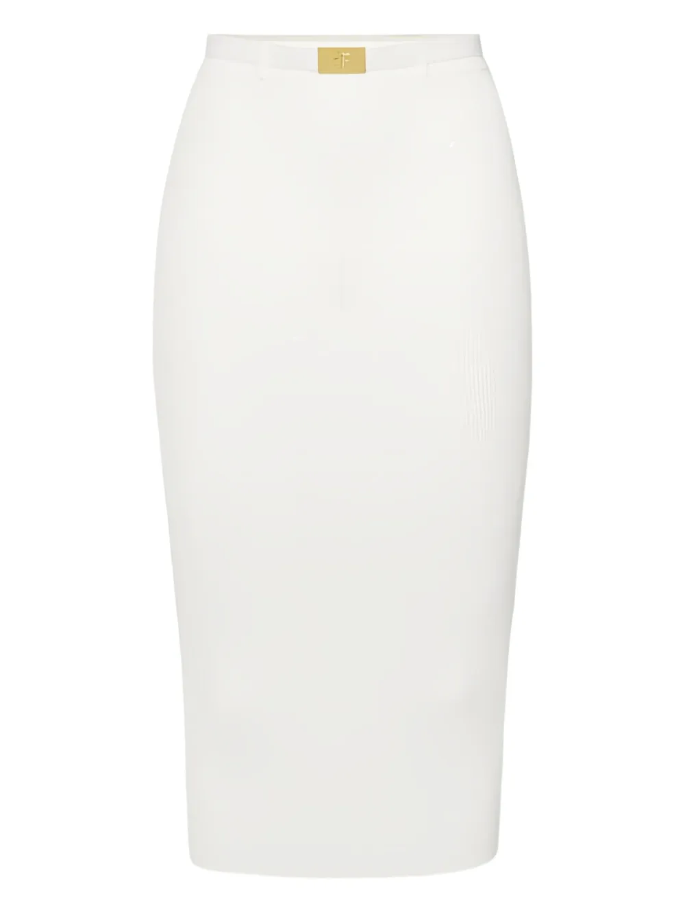 Миди-юбка в рубчик Elisabetta Franchi, белый
Миди-юбка в рубчик Elisabetta Franchi, белый