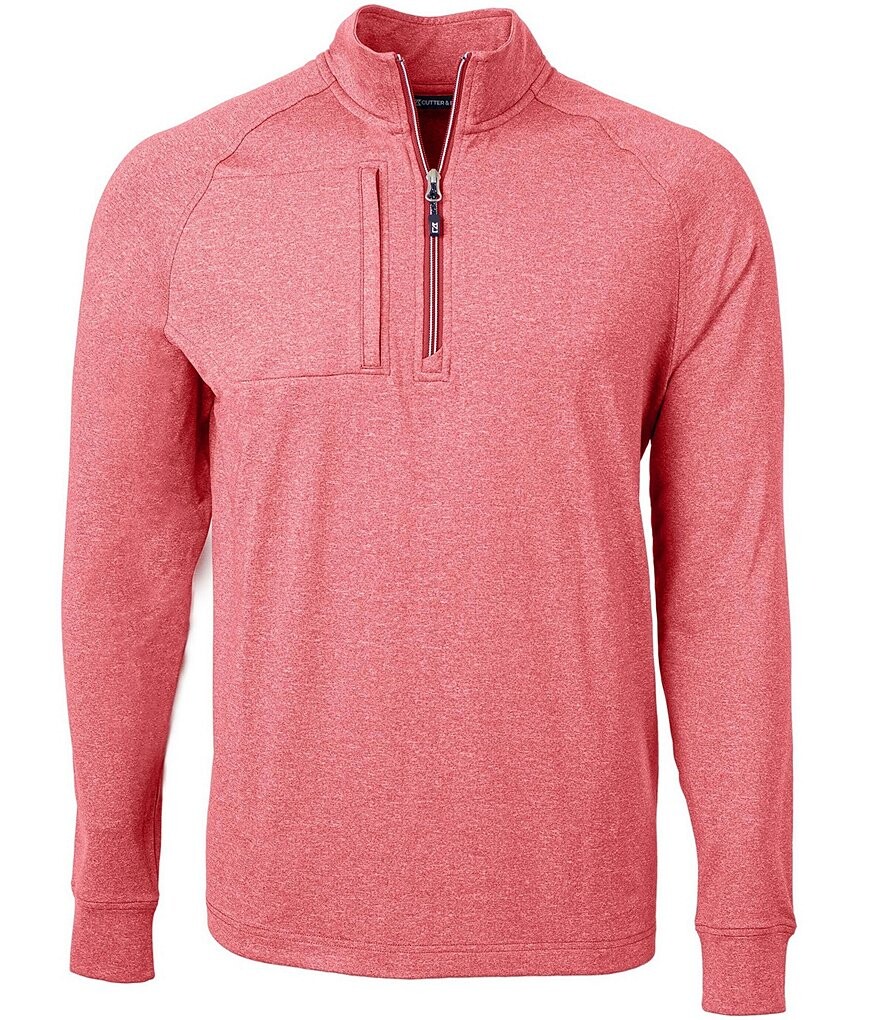 Мужской пуловер с застежкой-молнией Cutter & Buck Adapt Eco Knit с отделкой из вереска, красный
Мужской пуловер с застежкой-молнией Cutter & Buck Adapt Eco Knit с отделкой из вереска, красный