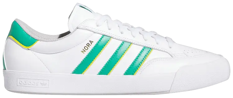 Кроссовки adidas Nora 'White Court Green Yellow', белый
Кроссовки adidas Nora 'White Court Green Yellow', белый