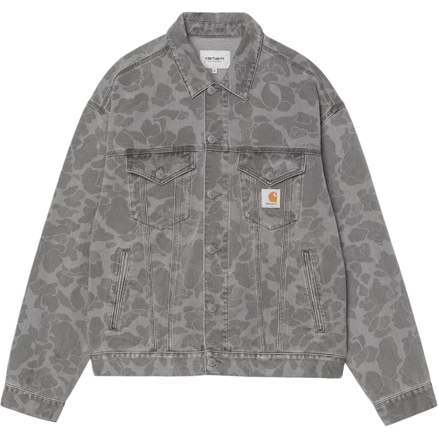 Куртка Helston с камуфляжным рисунком и пуговицами Carhartt Wip, черный
Куртка Helston с камуфляжным рисунком и пуговицами Carhartt Wip, черный