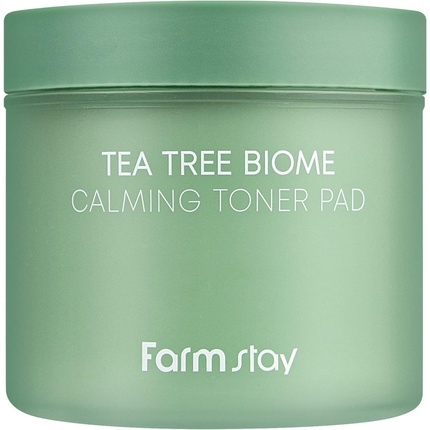 FARMSTAY Tea Tree Biome Успокаивающий тонер-диск для лица Мягкий отшелушивающий ежедневный тоник-диск с PHA 140 мл
FARMSTAY Tea Tree Biome Успокаивающий тонер-диск для лица Мягкий отшелушивающий ежедневный тоник-диск с PHA 140 мл