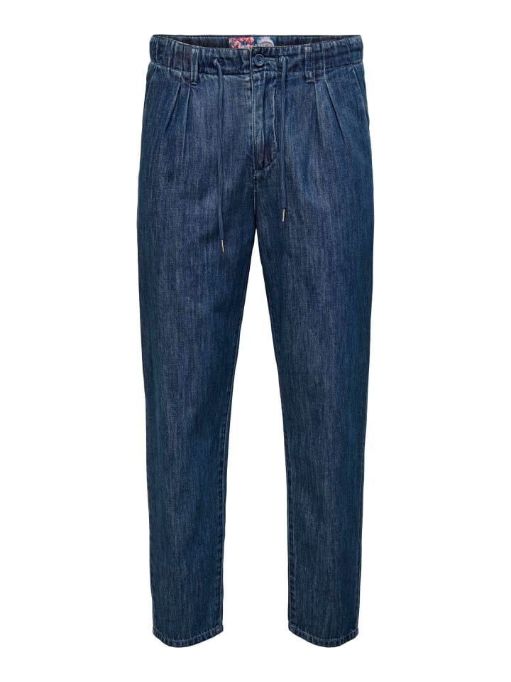 Джинсы ONLY & SONS, темно-синий деним 
Джинсы ONLY & SONS, темно-синий деним