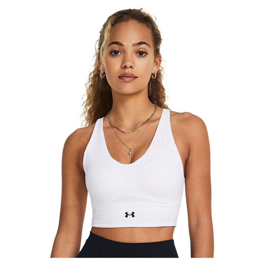 Спортивный топ Under Armour SmartForm Evolution Longline CF Medium Support, белый
Спортивный топ Under Armour SmartForm Evolution Longline CF Medium Support, белый