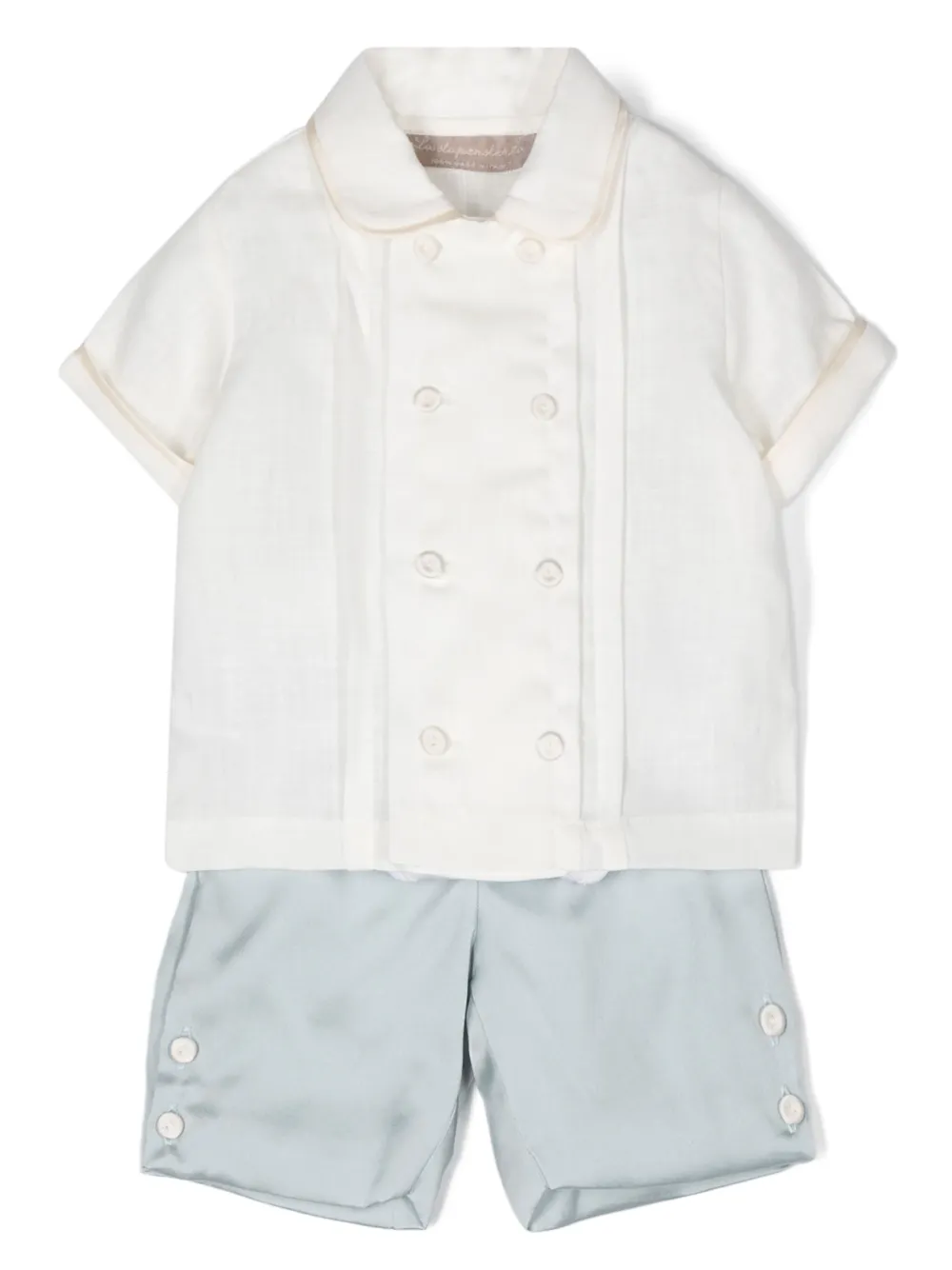 Комплект из топа и шортов La Stupenderia, нейтральный
Комплект из топа и шортов La Stupenderia, нейтральный