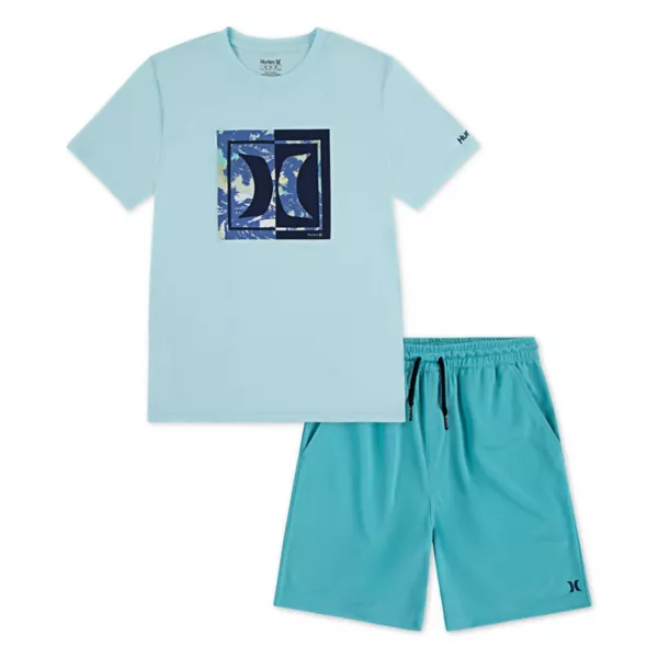 Мальчики 8-16 лет комплект из футболки h2o-dri и шорт с сетчатой подкладкой (2 предмета) Hurley, цвет harbor green
Мальчики 8-16 лет комплект из футболки h2o-dri и шорт с сетчатой подкладкой (2 предмета) Hurley, цвет harbor green