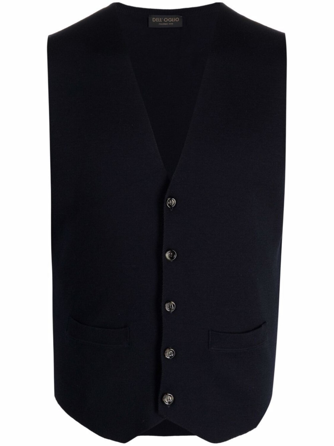 Шерстяной джемпер с V-образным вырезом Dell'oglio, синий
Шерстяной джемпер с V-образным вырезом Dell'oglio, синий