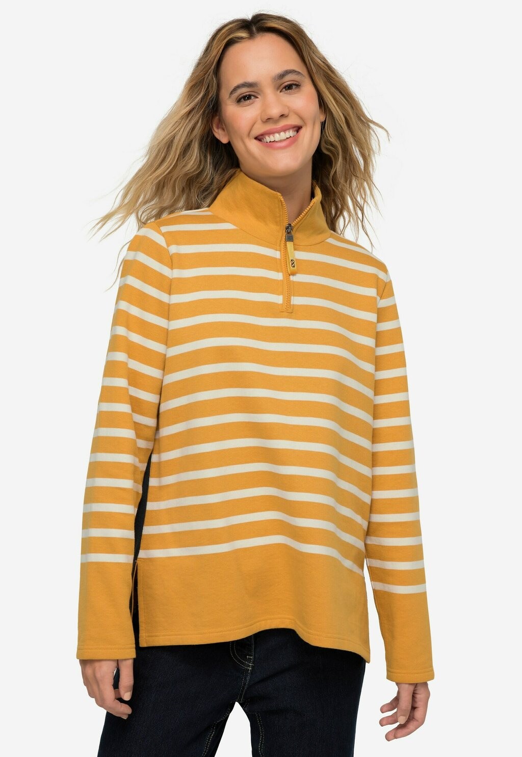 Толстовка RINGEL TROYERKRAGEN LANGARM OEKO-TEX LAURASØN, цвет oker
Толстовка RINGEL TROYERKRAGEN LANGARM OEKO-TEX LAURASØN, цвет oker