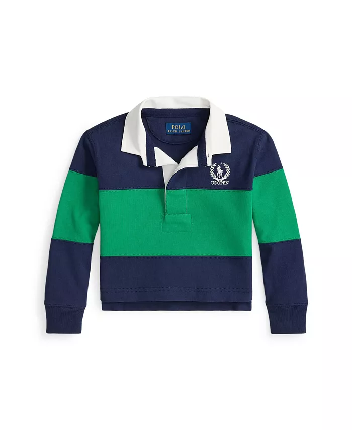 Детская хлопковая бокси регби поло для девочек 2T-6x US Polo Ralph Lauren, мультиколор
Детская хлопковая бокси регби поло для девочек 2T-6x US Polo Ralph Lauren, мультиколор