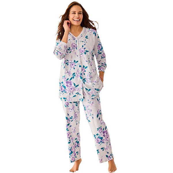 Пижама на пуговицах Plus size Only Necessities, Heather Grey Rose
Пижама на пуговицах Plus size Only Necessities, Heather Grey Rose