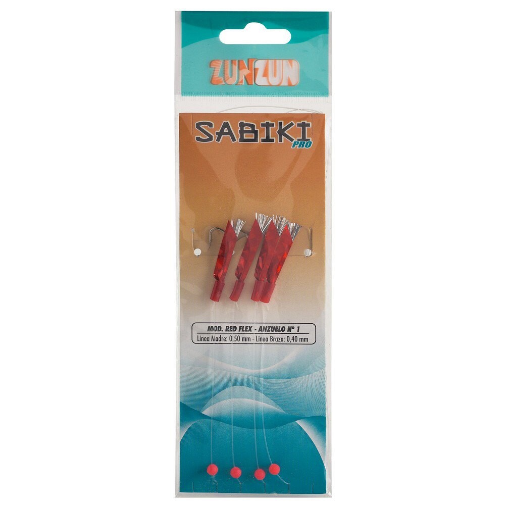 Оснастки ZunZun Sabiki Flex, красный
Оснастки ZunZun Sabiki Flex, красный