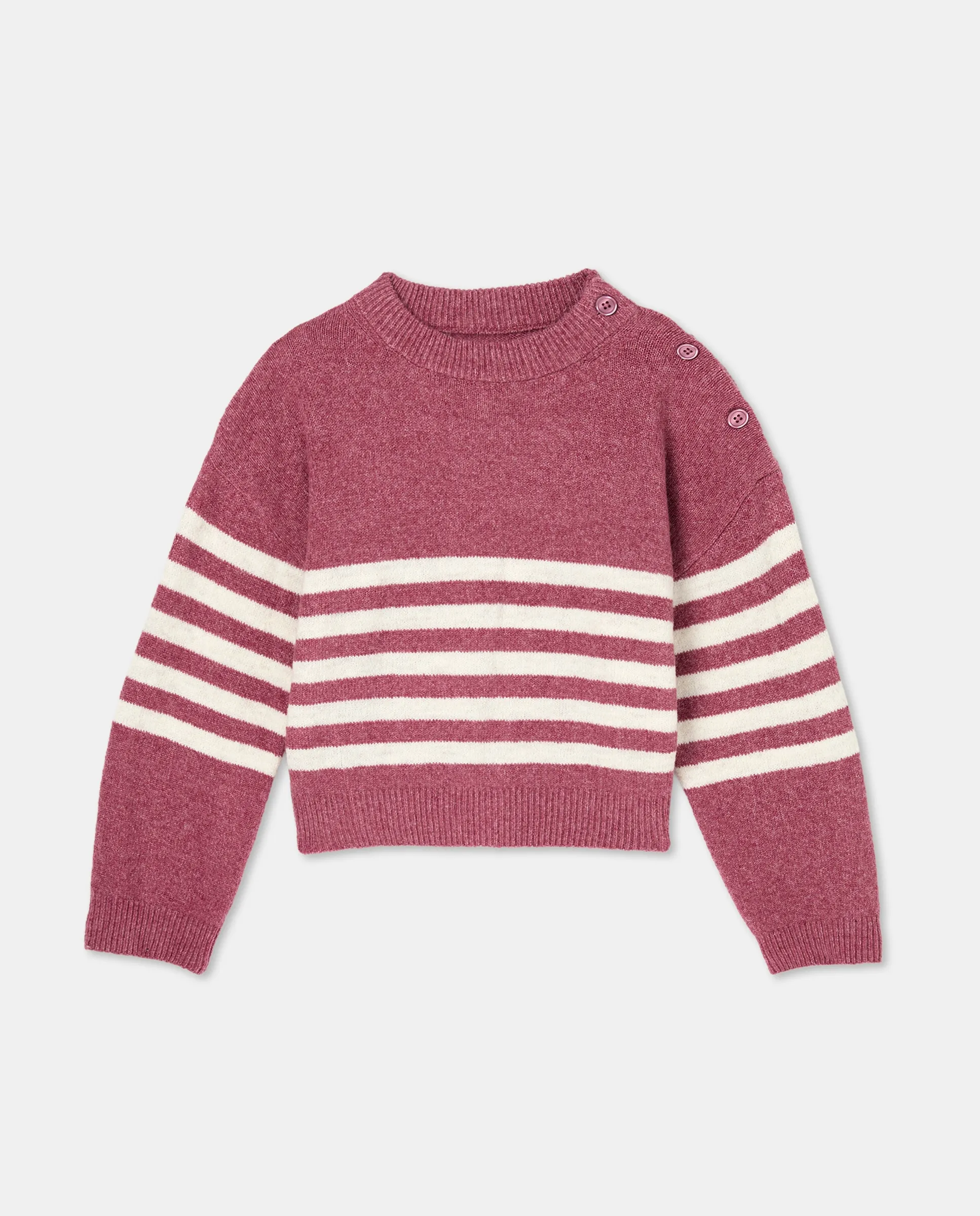 Детский свитер в полоску Kids El Corte Inglés, розовый
Детский свитер в полоску Kids El Corte Inglés, розовый