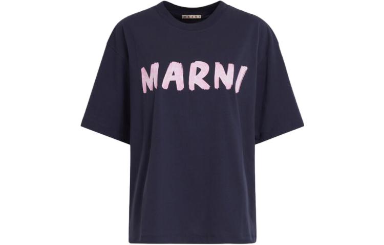 Футболка из хлопка с логотипом MARNI, черный
Футболка из хлопка с логотипом MARNI, черный