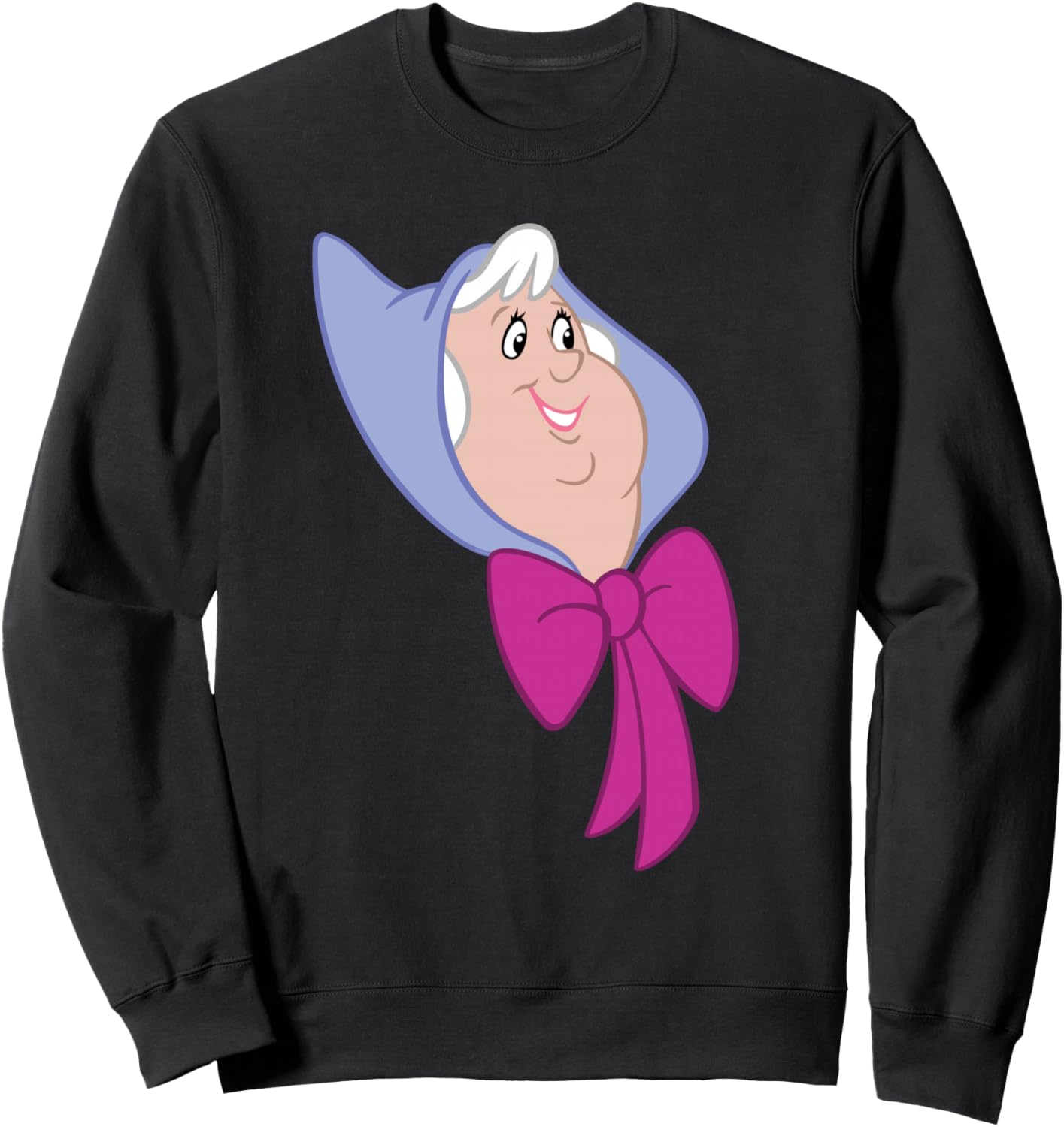 Толстовка с изображением костюма феи-крестной Золушки из мультфильма Диснея «Фея-крестная с большим лицом» Disney, черный
Толстовка с изображением костюма феи-крестной Золушки из мультфильма Диснея «Фея-крестная с большим лицом» Disney, черный